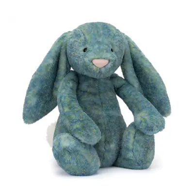 Jellycat Bashful Azure Luxe Bunny Stuffed Animal Huge inches | Rabbit & Bunny Plush Toy | Classi