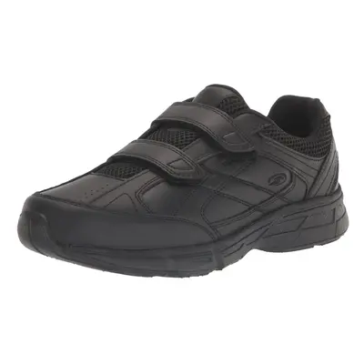 Dr Scholls - Mens Brisk Light Weight Dual Strap Sneaker, Wide Width (13 Wide, Black)