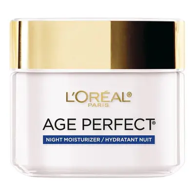 L'Oreal Paris Age Perfect Collagen Expert Night Moisturizer for Face, 2.5 oz