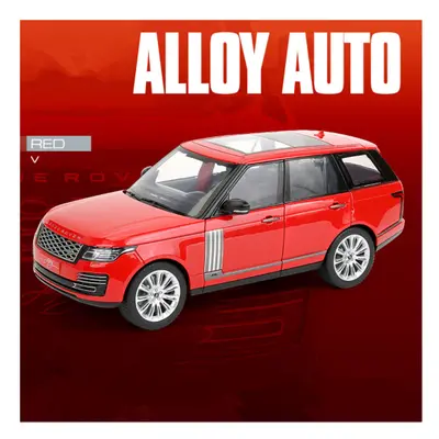 (B Red) Large Size New 1/18 Land Range Rover SUV Alloy Car Model Diecast Metal Toy Off-road Vehi