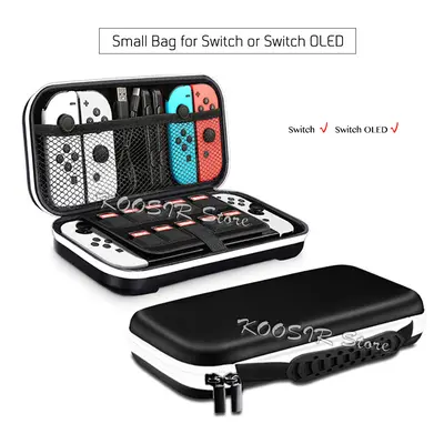 (Small Bag) Newest Nintend Switch OLED EVA Storage Hand Bag Nintendoswitch Cute Carry Case funda