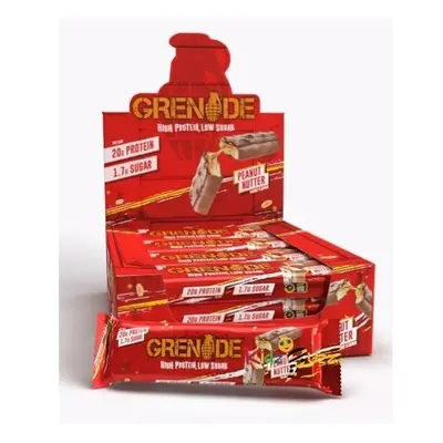 (Pack Of 24) Grenade Oreo Peanut Nutter Protein Bar