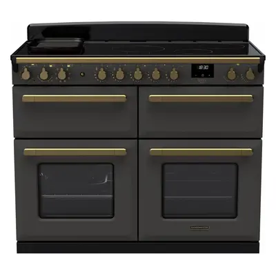 Rangemaster Estel Deluxe ESDLB110EIPSLT/AB1 110cm Electric Range Cooker with Induction Hob - Sla