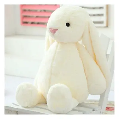 (white, 80cm) Plush Toy Cute Rabbit Doll Children Stuffed Toy Pillow Birthday Gift Holiday Gift