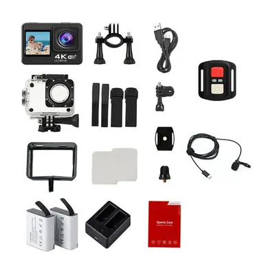 HD 4K/30 Fps 4K 30Fps Action Camera 2.0 Inch Screen WIFI Remote View