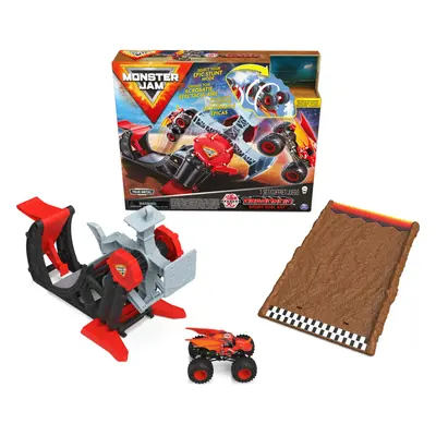 Monster Jam Official Bakugan Dragonoid Stunt Dial Playset with Exclus