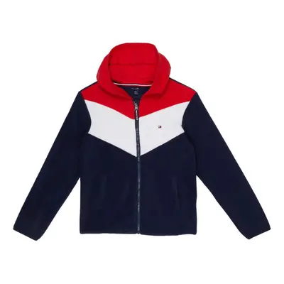 Tommy Hilfiger Girls' Full-Zip Fleece Hoodie Sweatshirt with Front Poc