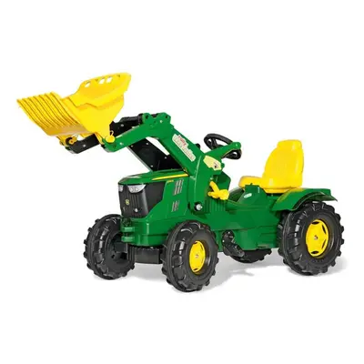 Rolly Toys John Deere 6210R Tractor With Frontloader For - Year Old-Green