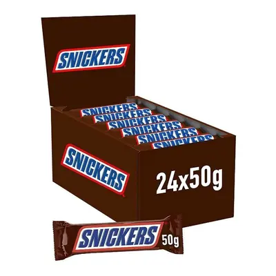 Snickers Chocolate Bar, x g, Brown