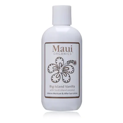 Maui Organics Moisture Lotion, (Big Island Vanilla, Ounce)