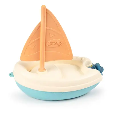 Smoby Green Bath Boat, Made of Sustainable Bioplastic from Sugar Cane, 100% Recycled Packaging, 