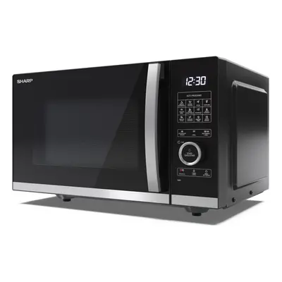 Sharp YC-QG254AU-B 25L 900W Microwave Oven with 1000W Grill Function - Black