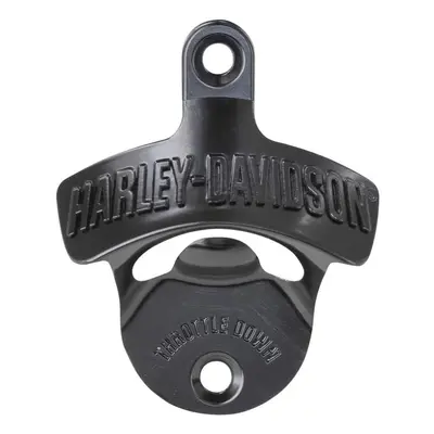 HarleyDavidson Custom Throttle Down Wall Mount Bottle Opener Zinc Alloy