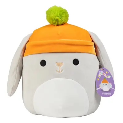 Squishmallows Original 10-Inch Valentina The Grey Bunny - Official Jazwares Plush - Collectible 