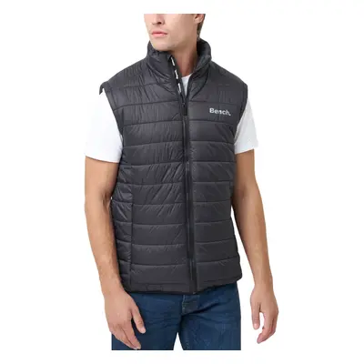 (M, Black) Bench Mens Bullard Lightweight Padded High Neck Warm Winter Bodywarmer Gilet