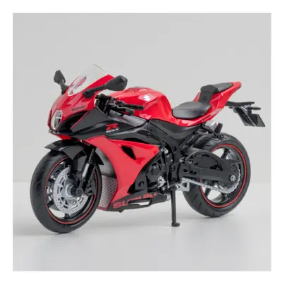 (GSX Red Foam box) 1:12 Suzuki GSX-R1000R Alloy Racing Motorcycle Model Diecast Street Cross-Cou