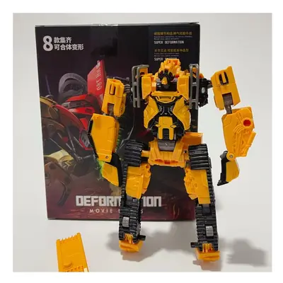 (H6001-8C With Box) H6001-8A Transformation Toys KO Studio Series SS Devastator Cool Action Figu