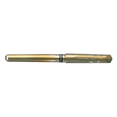 uni-ball Signo Broad Metallic UM-153 Pen - Gold, Pack of