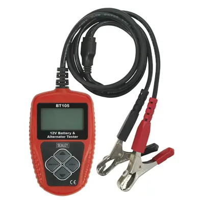 12V Digital Battery & Alternator Tester - Connects to PC - LCD Display