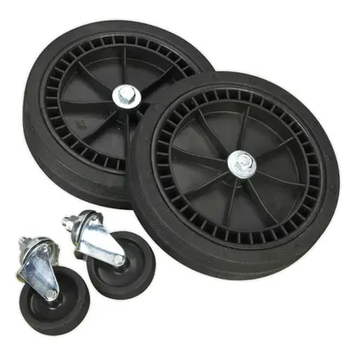 Fixed Compressor Wheel Kit - Castors & Fixed Wheels - For Static Compressors