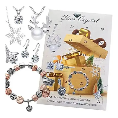 24 Piece Finest Crystal Jewellery Advent Calendar