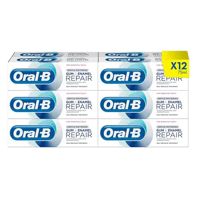 Oral-B Gum & Enamel Repair Gentle Whitening for Sensitive Teeth Toothpaste, x ml (Multipack/Bulk