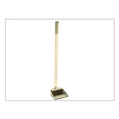 Addis Long Handle Dustpan Set Metallic