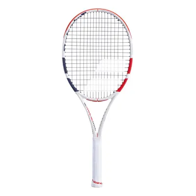 Babolat Pure Strike Tennis Racquet Racquet - Strung with 16g White