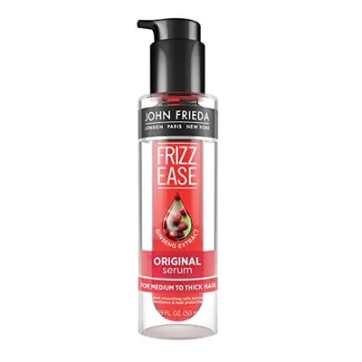 Frizz-Ease Hair Serum Original Formula, Anti-Frizz Heat Protecting, 1.69 oz, Infused with Silk P