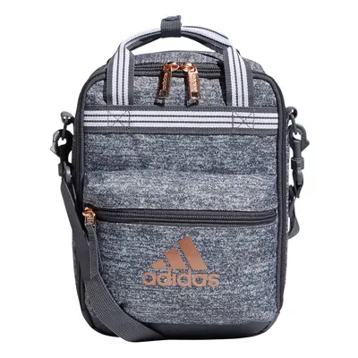 adidas Squad Insulated Lunch Bag Jersey Onix GreyRose Gold One Size