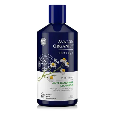 Avalon Organics Therapy Medicated Anti-Dandruff Shampoo Oz