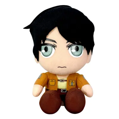 GE Animation Great Eastern GE-52997 Attack On Titan Eren Sitting Pose Stuffed Plush Multi-colore