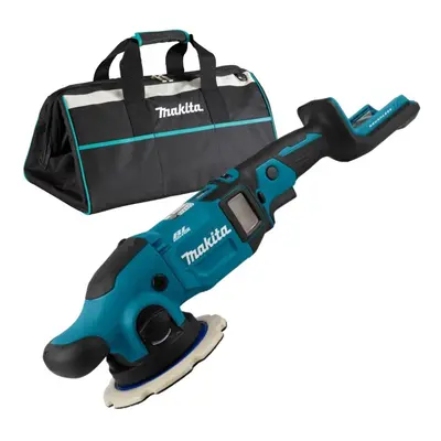 Makita DPO600Z 18v LXT Cordless Brushless Orbital Polisher 150mm + Tool Bag