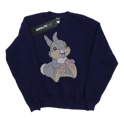 (S, Navy Blue) Disney Mens Classic Thumper Sweatshirt