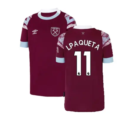 (XLB) West Ham Home Shirt (Kids) (L PAQUETA 11)