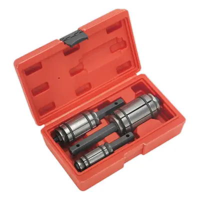 3 Piece Exhaust Pipe Expander Set - Small Medium & Large - Hex Drive - Case