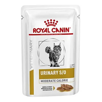 Royal Canin Veterinary Diet Feline Urinary S/O Moderate Calorie Gravy Pouches x 85g