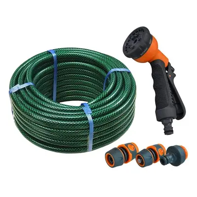 Faithfull FAIHOSE20AV Hose Kit 20M with Fittings and Multipattern Spray Gun