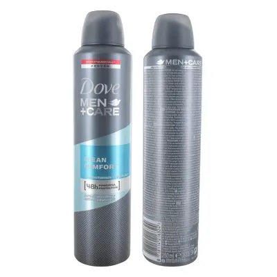 Dove Men + Care Clean Comfort Anti-perspirant Deodorant Spray 250ml