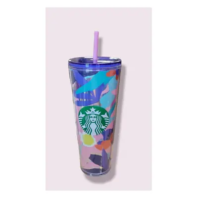 Starbucks Company Summer Collection - Cold Cup with Lid and Straw Venti 24oz