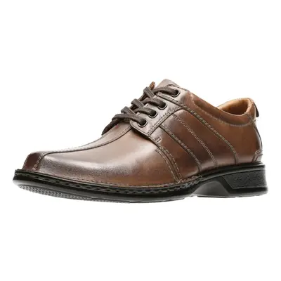 Clarks Men's Touareg Vibe Oxford Brown Leather W US