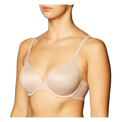 Calvin Klein Womens Liquid Touch Lightly Lined Perfect Coverage Bra Honey Almond 34C