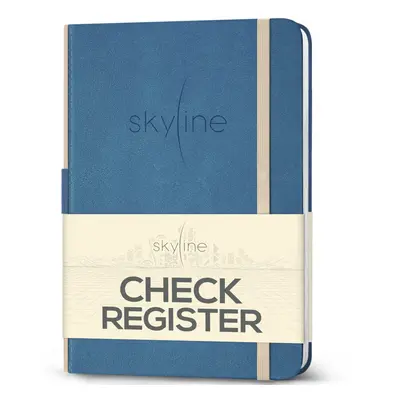 Skyline Check Register - Accounting Ledger Log Book for Income & Expen