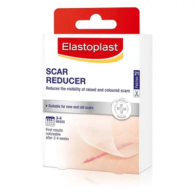 Elastoplast Scar Reducer Plasters (21 Pieces), Quick and Convenient Scar Cover Up Treatment, Sca