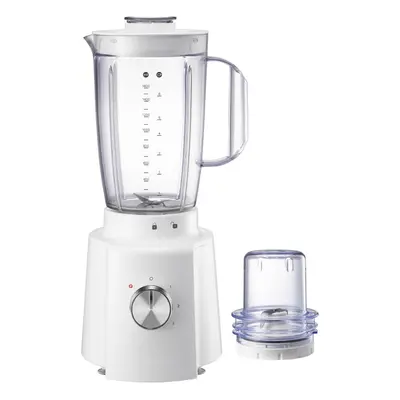 (White) Geepas 1.6L Electric Blender Smoothie Maker, 650W