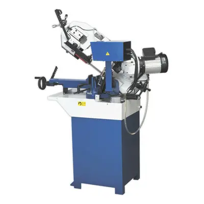 210mm Industrial Power Bandsaw - Coolant Fluid System - 900W Electric Motor