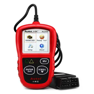 Autel AutoLink AL319 Universal OBD2 Reader Car Diagnostic Scanner Tool Vehicle Engine Fault Code