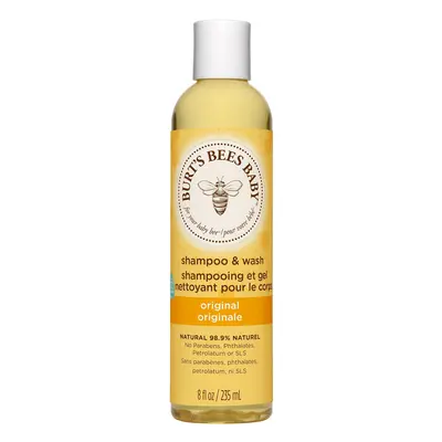 Burt's Bees Baby Shampoo And Wash, Natural, Tear Free Baby Wash,Original, ml