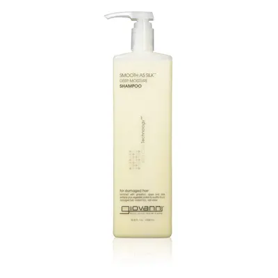 GIOVANNI COSMETICS- Eco Chic Smooth As Silk Shampoo- Deep Moisture For Damaged Hair 33.8 Fl. Oun