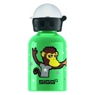 SIGG Go Team Monkey Elephant Water Bottle Green 0.3-Liter